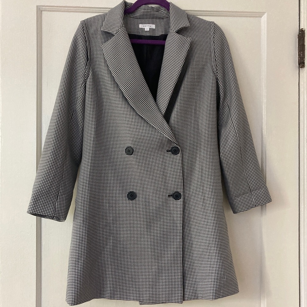 Vetta Capsule Blazer Dress in Houndstooth